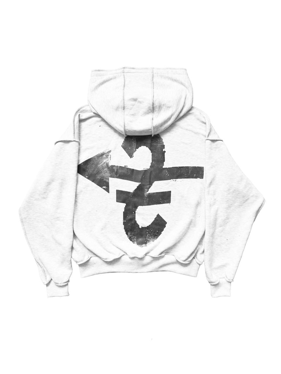 EUROPA ZIP-HOODIE WHITE