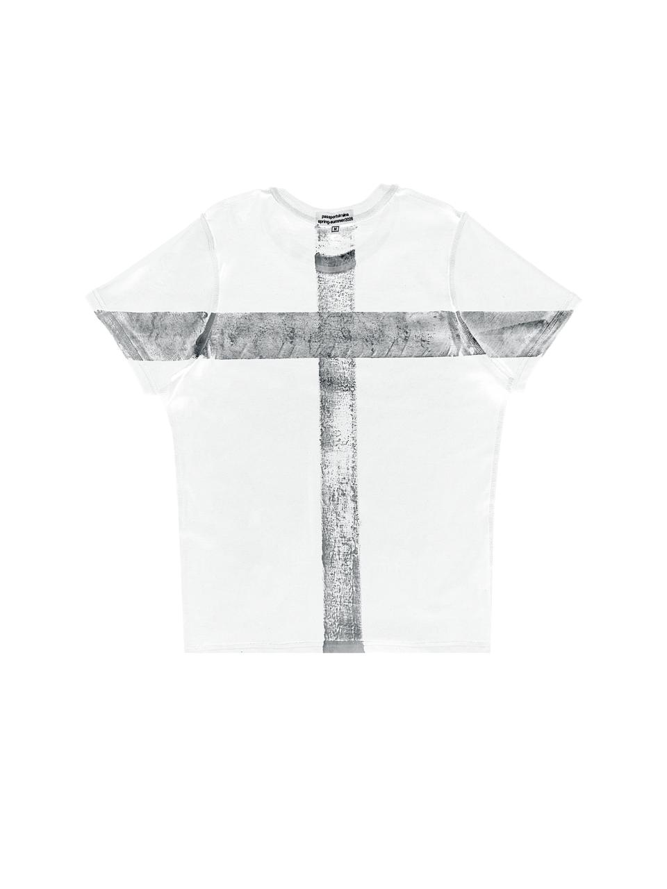 CROSSED OUT TEE WHITE