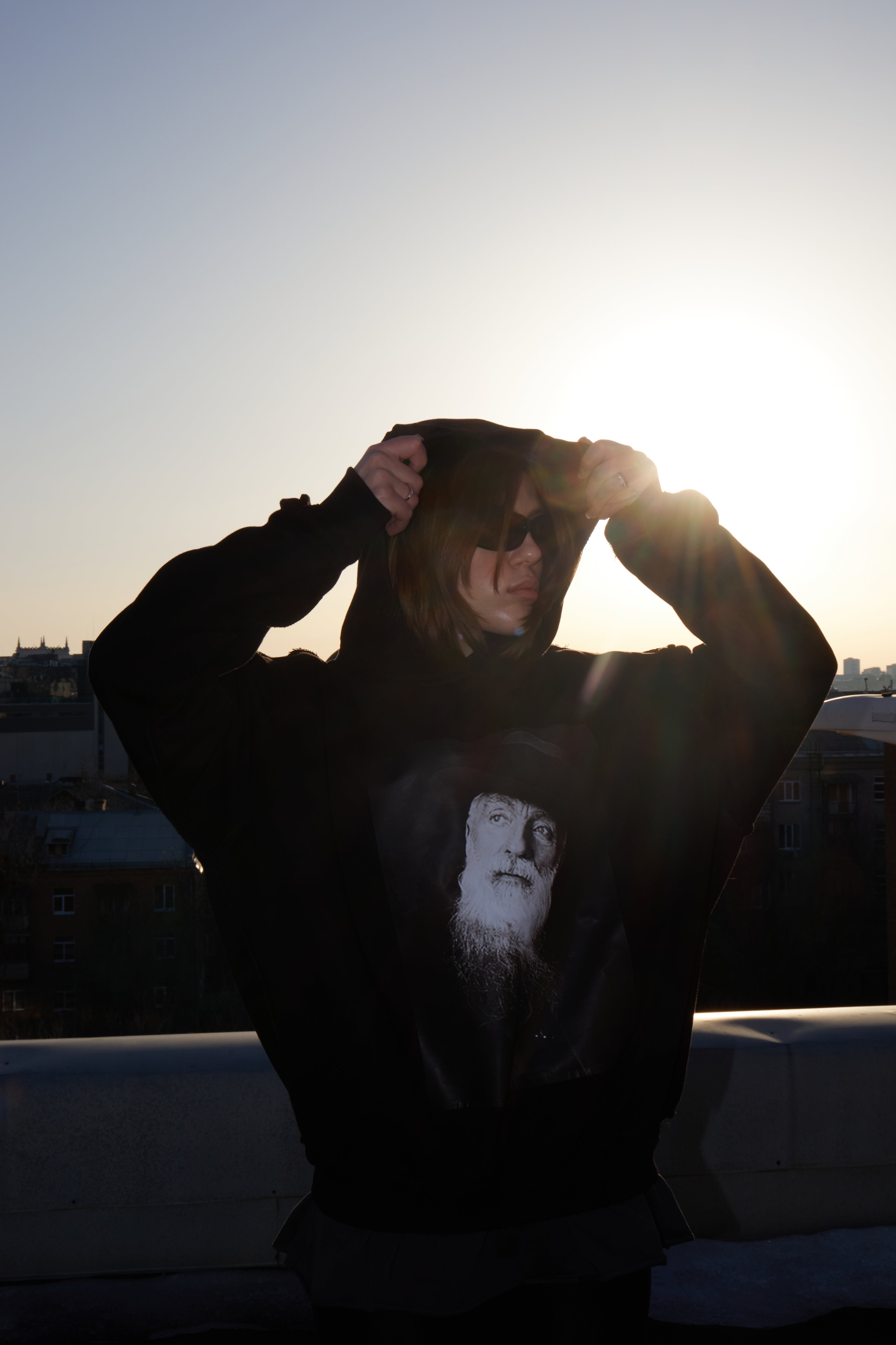 AUGUST RHODEN RESTYLED HOODIE