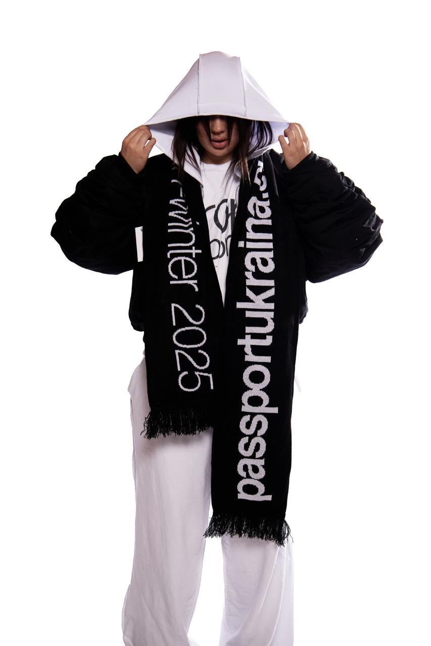 SITE SCARFS (BLACK / WHITE)