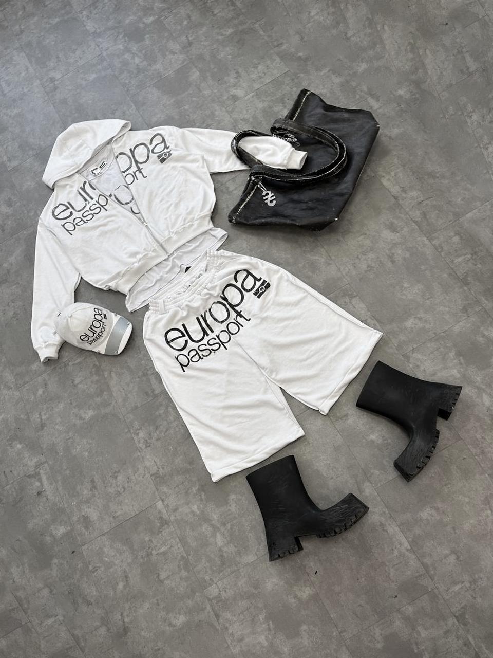 EUROPA HOODIE WHITE