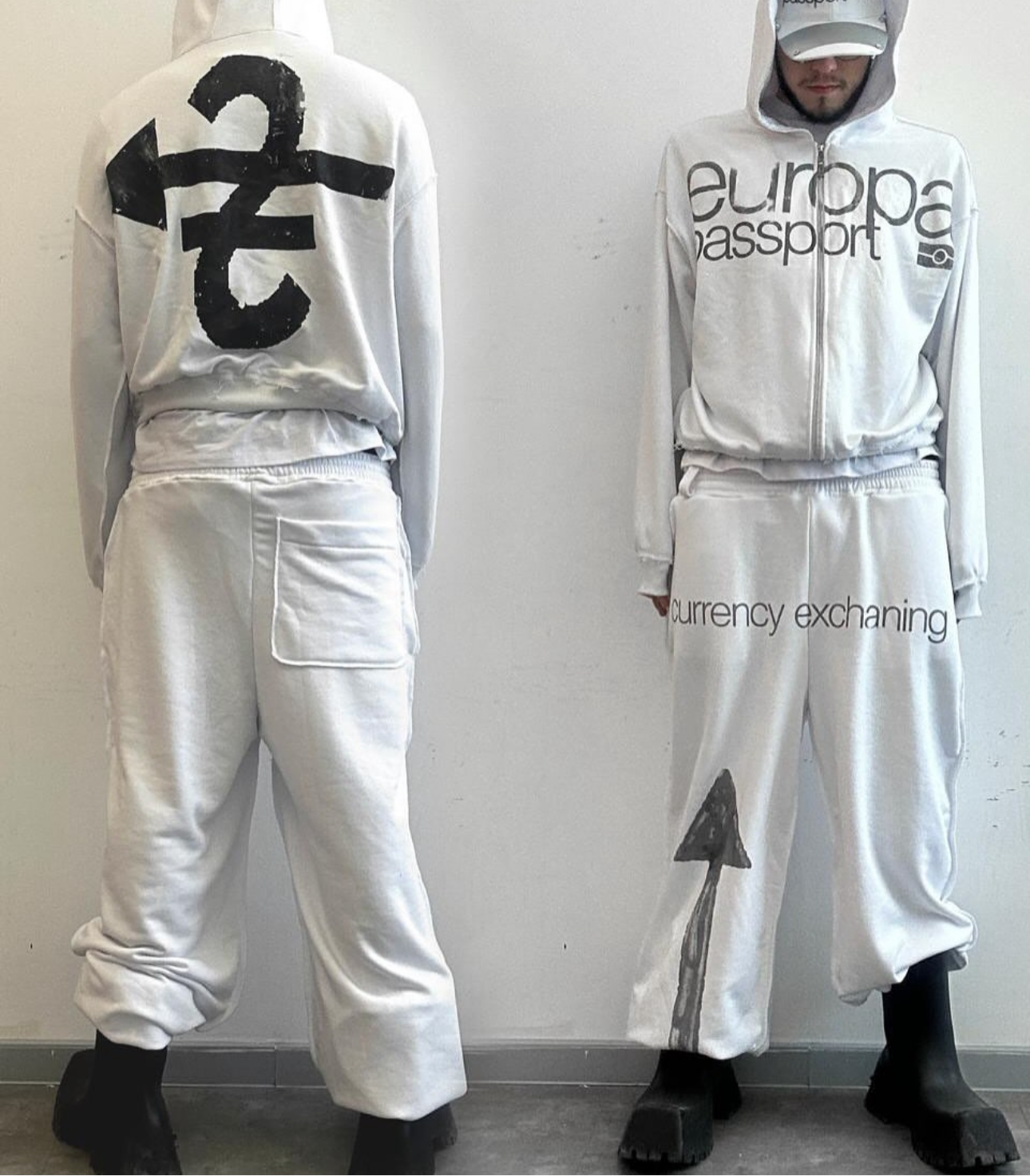 CURRENCY PANTS WHITE