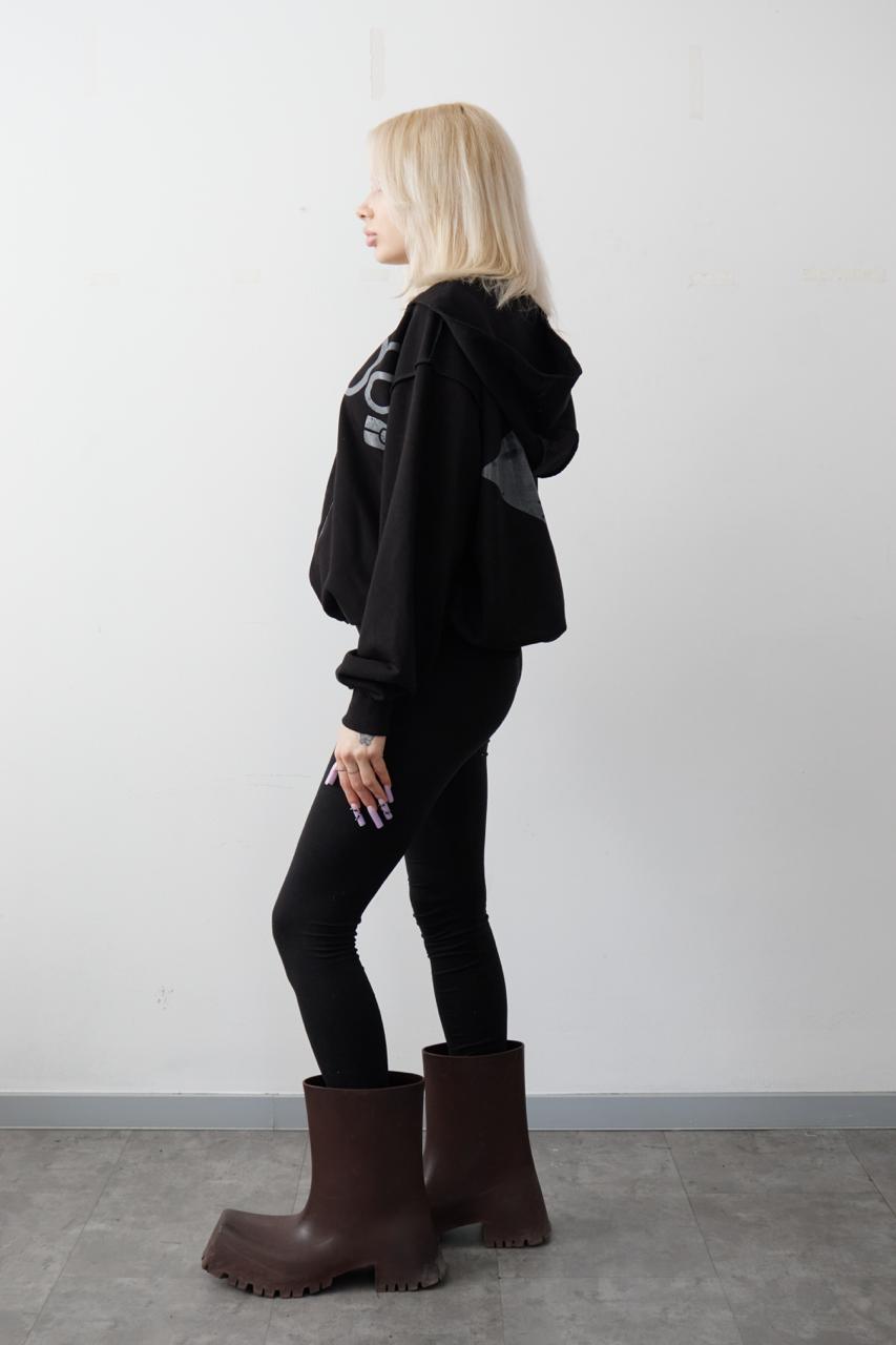 EUROPA ZIP BLACK