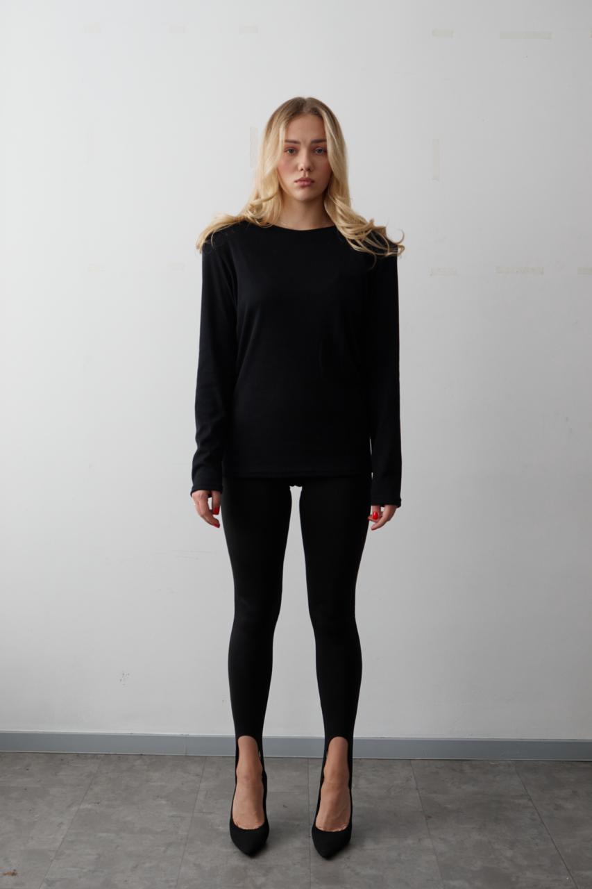 SHOULDER PADS ZIP-LONGSLEEVE