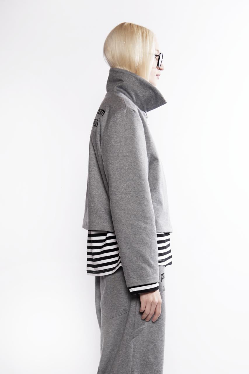 GREY CASHMERE VEST