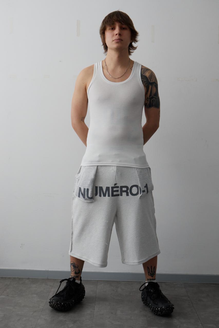 INSIDE-OUT SHORTS BLACK / GREY