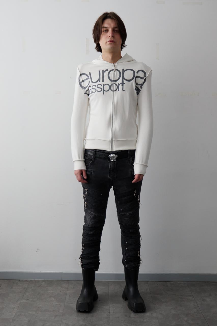 EUROPA2 SHOULDER PADS ZIP WHITE