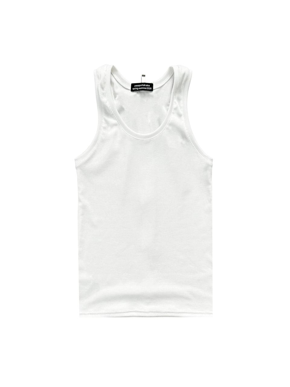 ZIP TANK-TOP WHITE