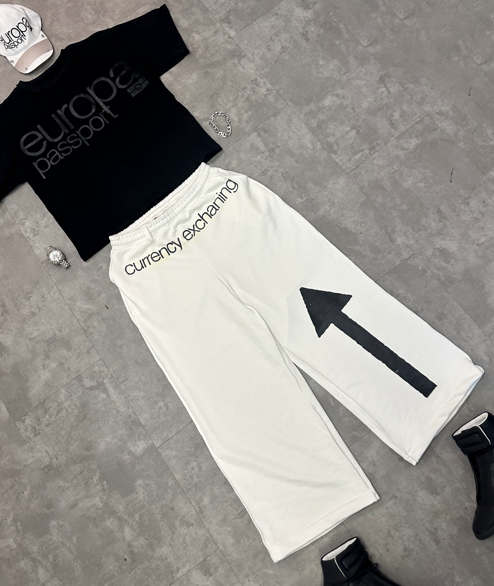 CURRENCY PANTS BLACK