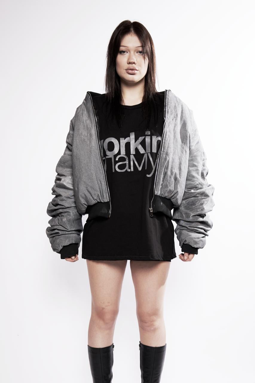 INVERSED HEAVYWEIGHT WAXED BOMBER