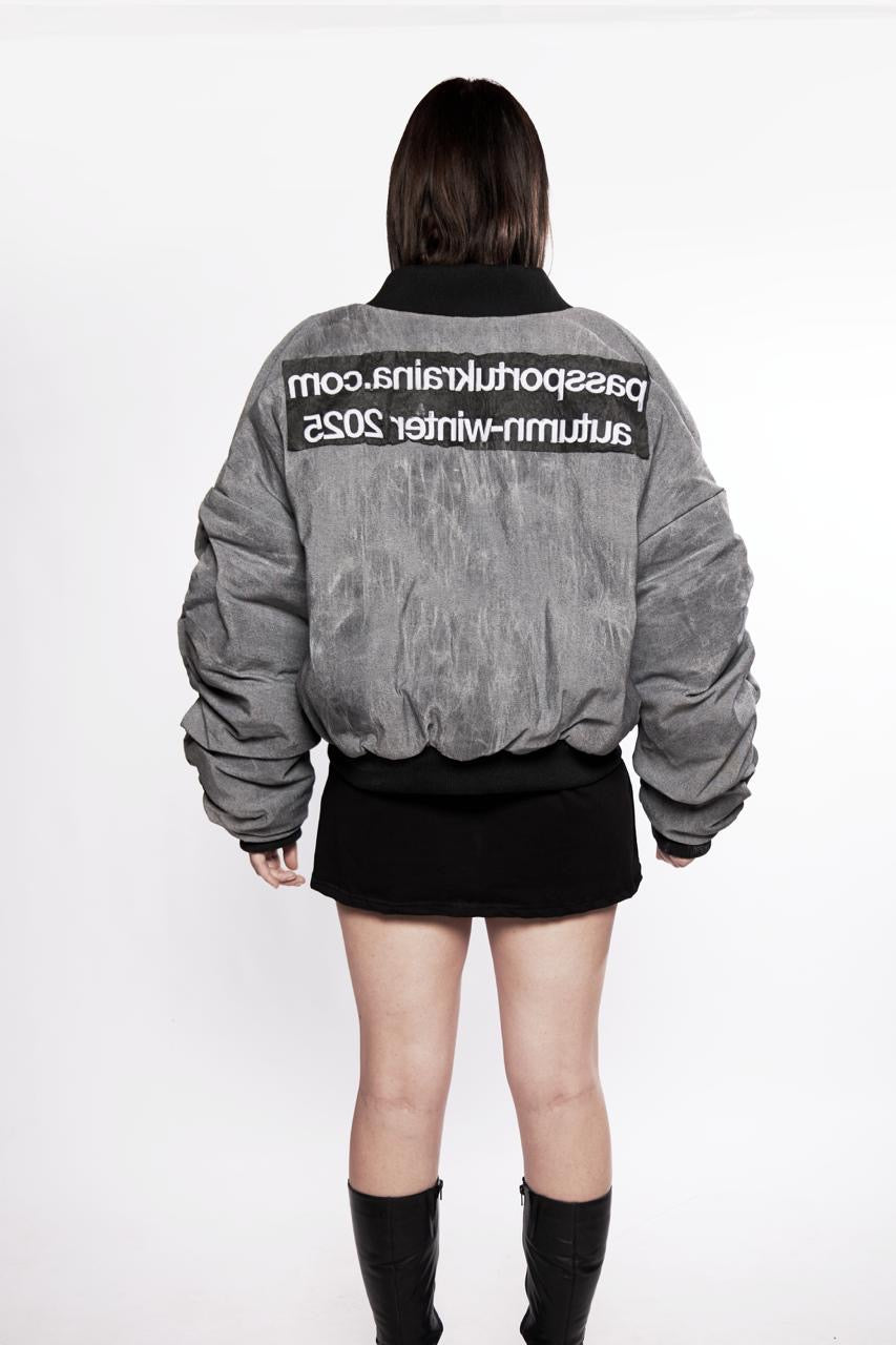 INVERSED HEAVYWEIGHT WAXED BOMBER