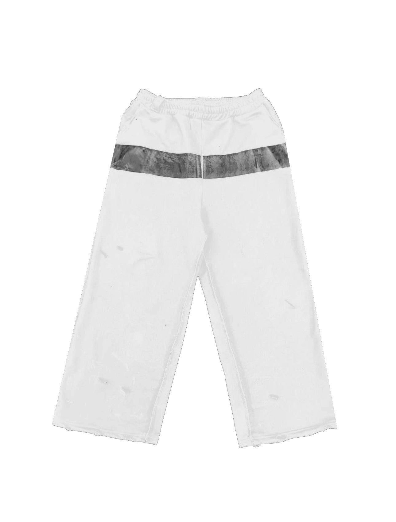 LINE PANTS WHITE
