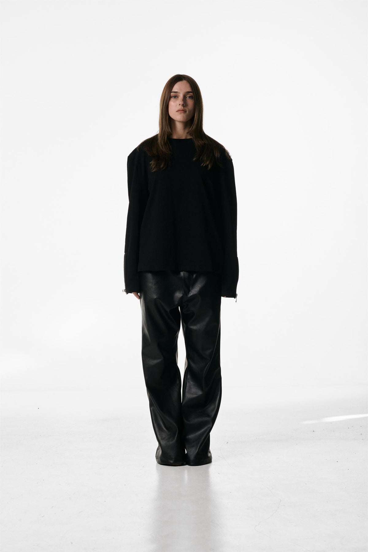 LONG WITH ZIPS AND EMBROIDERY