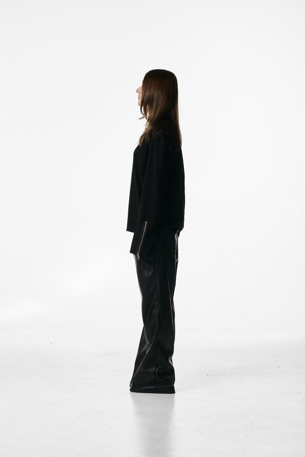 LONG WITH ZIPS AND EMBROIDERY