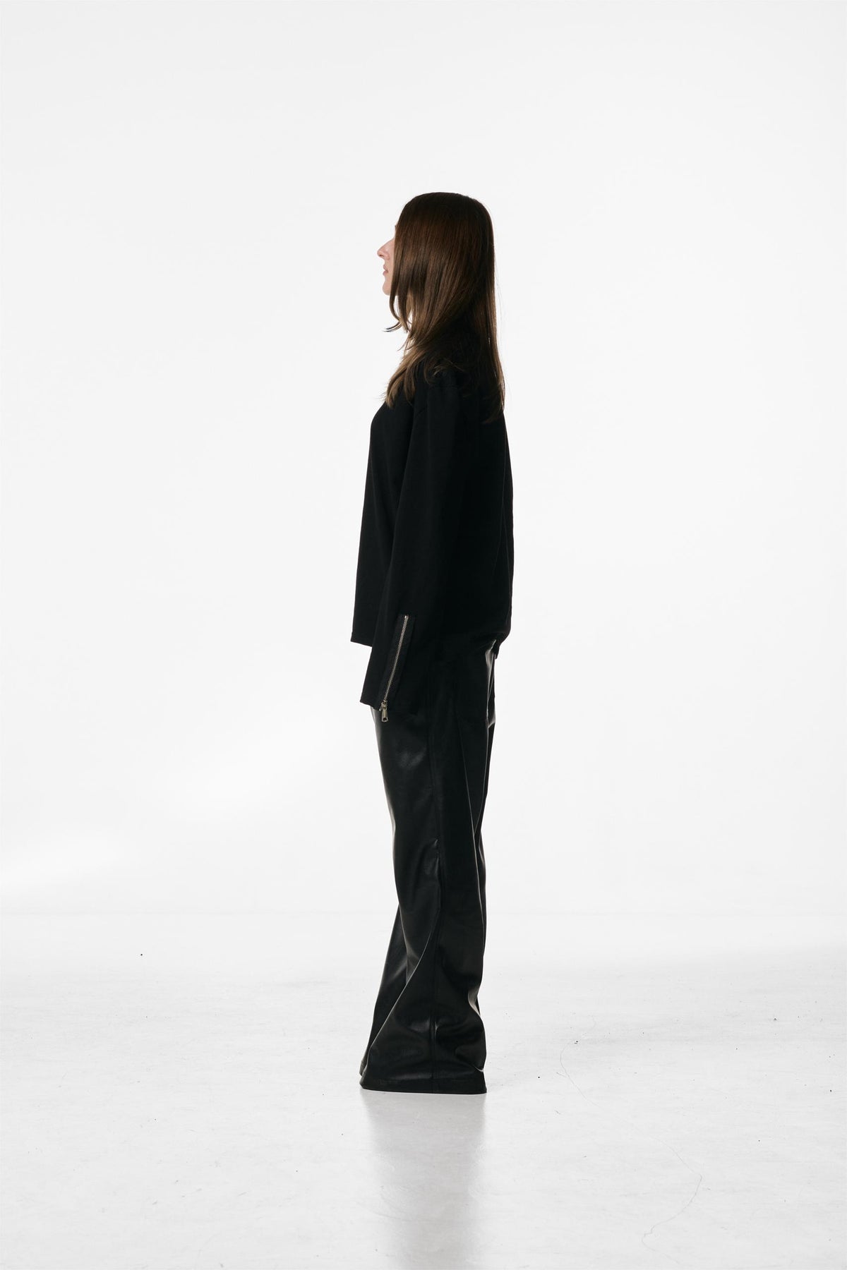 LONG WITH ZIPS AND EMBROIDERY