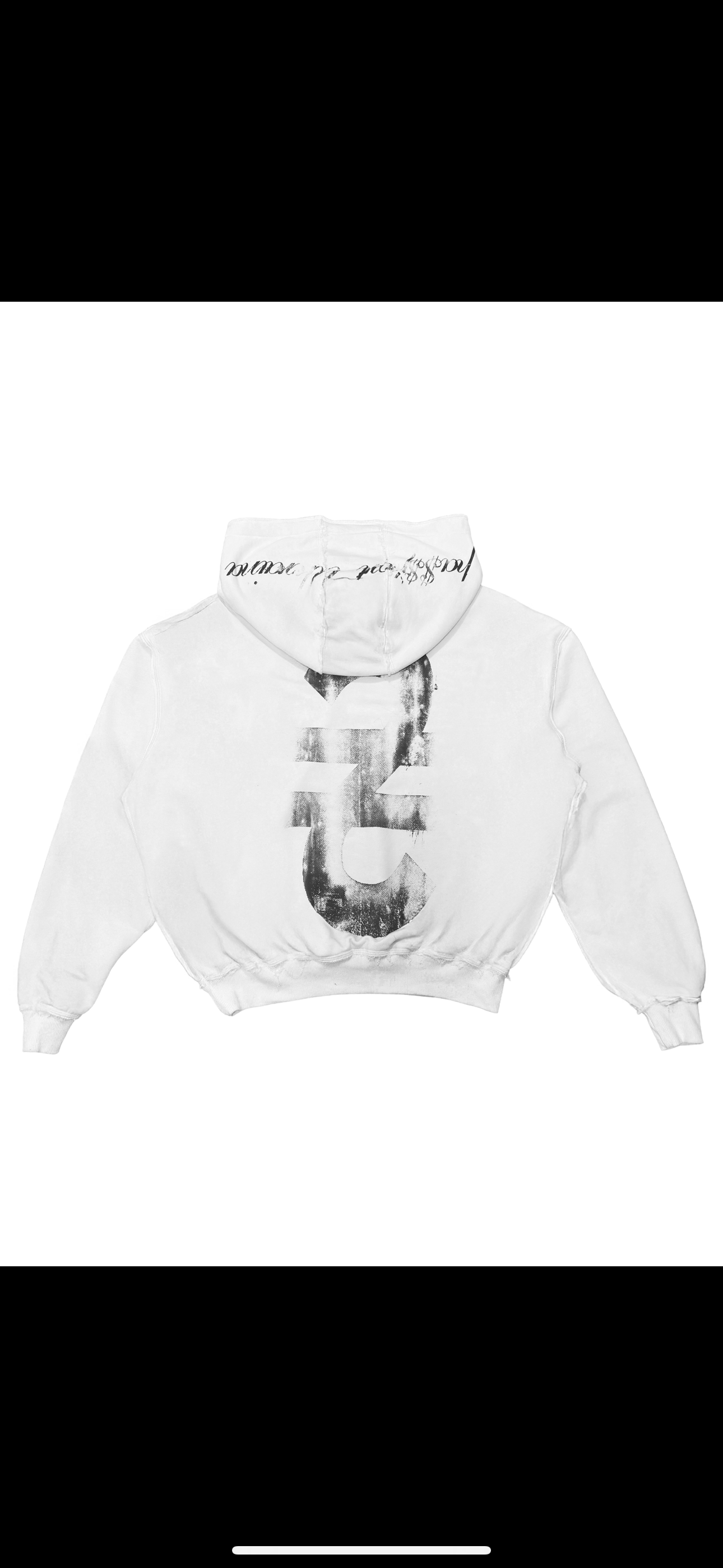 PUSSY HOODIE WHITE