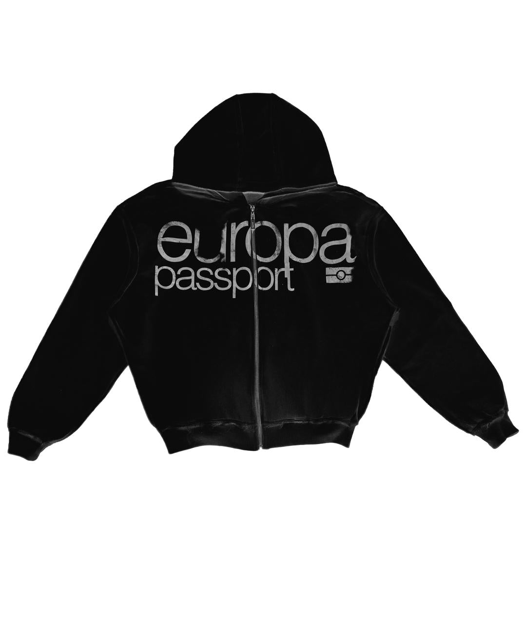EUROPA HOODIE BLACK
